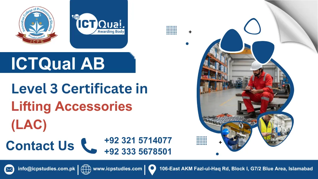 ICTQual AB Level 3 Certificate in Lifting Accessories (LAC)