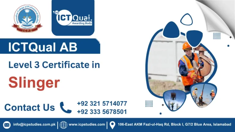 ICTQual AB Level 3 Certificate in Slinger