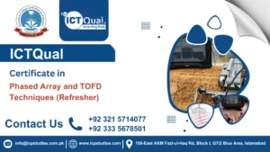 ICTQual Certificate in Phased Array and TOFD Techniques (Refresher)