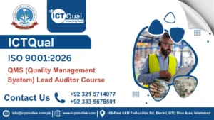 ICTQual ISO 9001:2026 QMS (Quality Management System) Lead Auditor Course