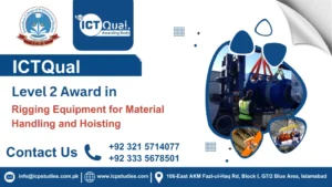 ICTQual Level 2 Award in Rigging Equipment for Material Handling and Hoisting