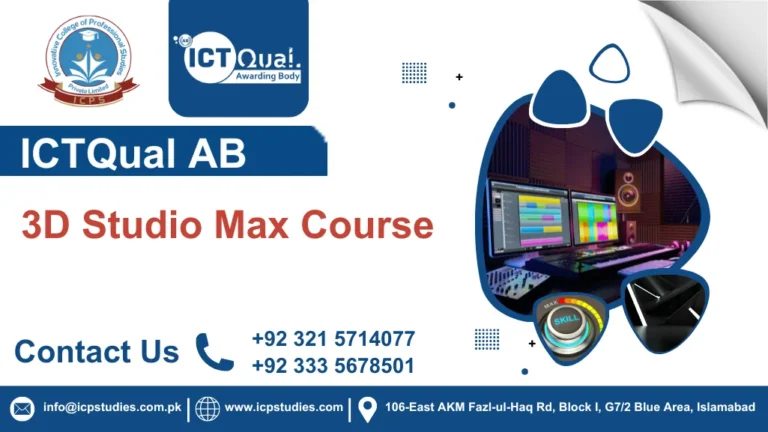 ICTQual 3D Studio Max Course