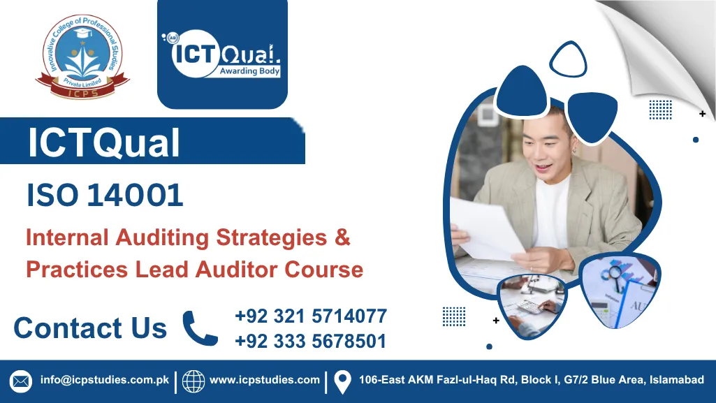 ICTQual ISO 14001 Internal Auditing Strategies & Practices Lead Auditor Course