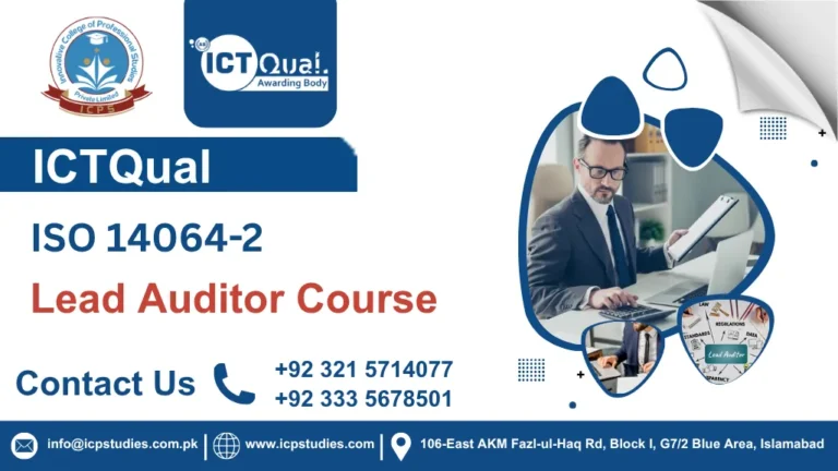 ICTQual ISO 14064-2 Lead Auditor Course