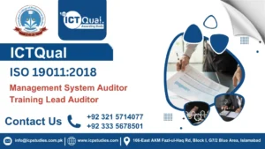 ICTQual ISO 19011:2018 Management System Auditor Training Lead Auditor