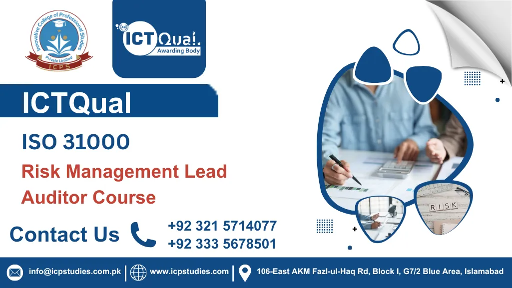 ICTQual ISO 31000 Risk Management Lead Auditor Course
