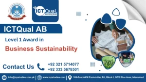 ICTQual Level 1 Award in Business Sustainability