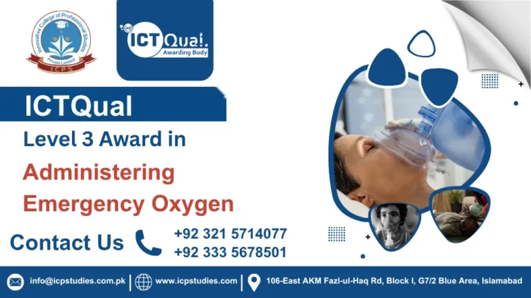 ICTQual Level 3 Award in Administering Emergency Oxygen 