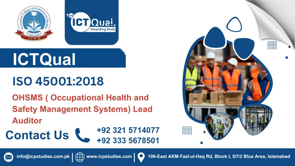 ISO 45001:2018 OHSMS ( Occupational Health and Safety Management Systems) Lead Auditor
