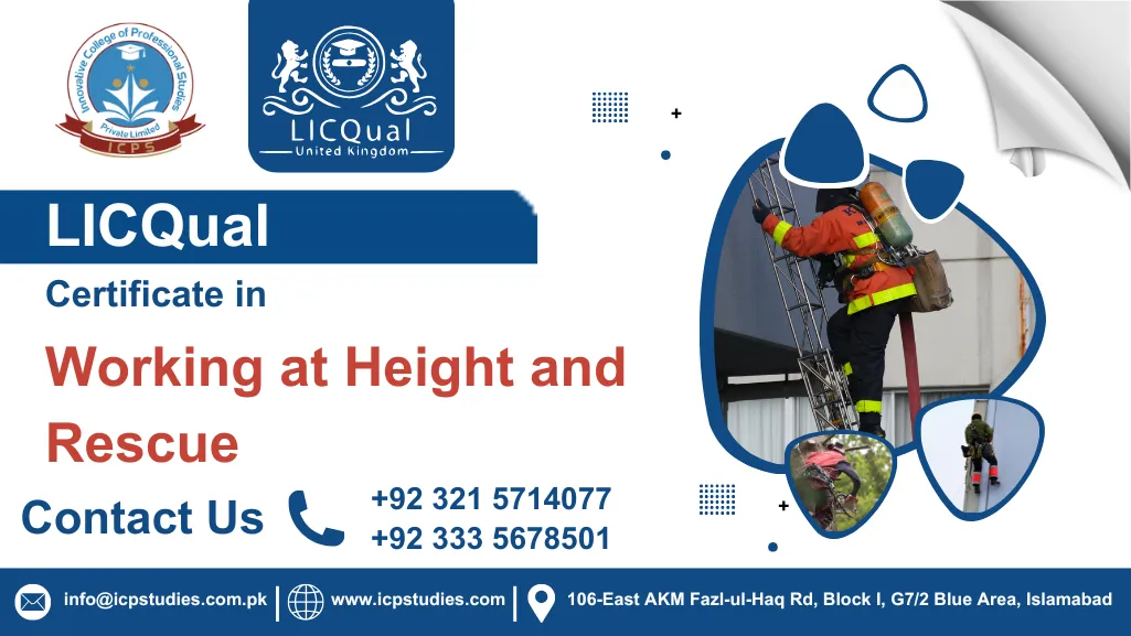 LICQual Certificate in Working at Height and Rescue