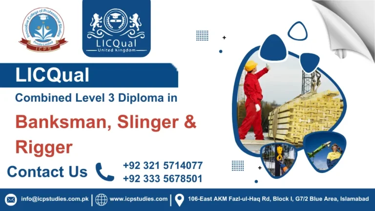 LICQual Combined Level 3 Diploma in Banksman, Slinger & Rigger