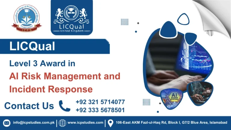 LICQual Level 3 Award in AI Risk Management and Incident Response