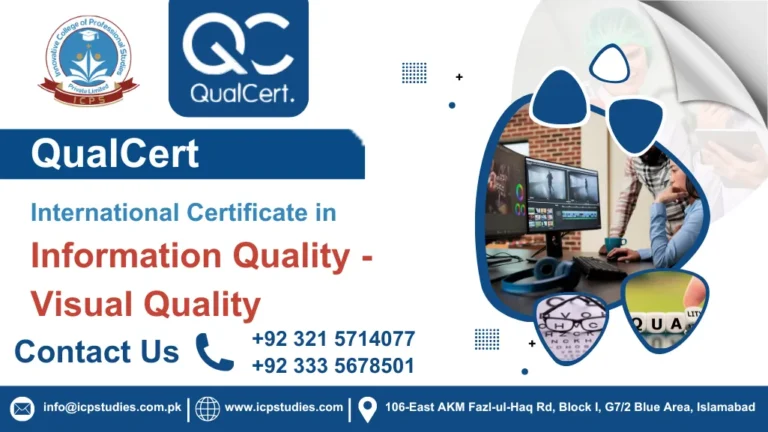 QualCert International Certificate in Information Quality -Visual Quality