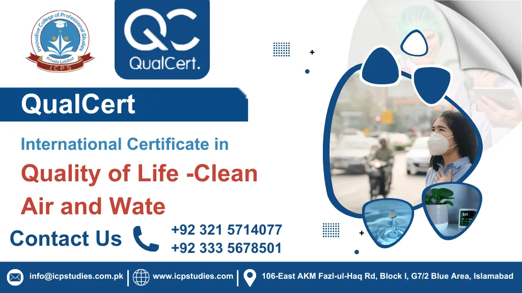 QualCert International Certificate in Quality of Life -Clean Air and Water