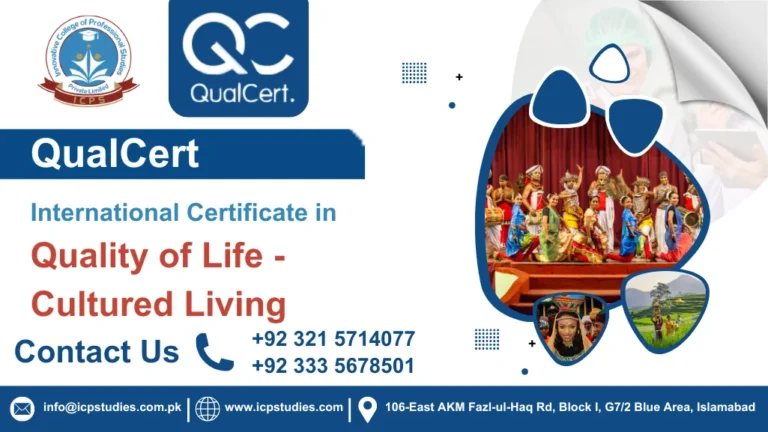 QualCert International Certificate in Quality of Life -Cultured Living