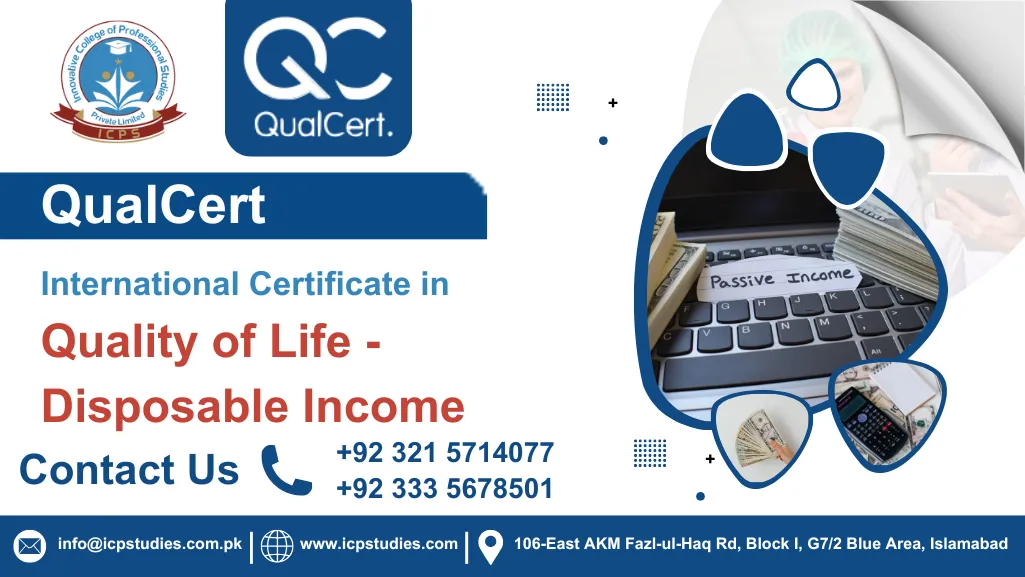QualCert International Certificate in Quality of Life -Disposable Income