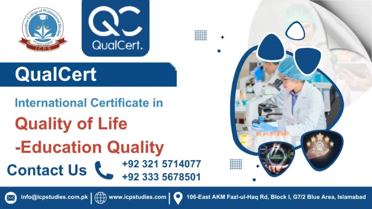 QualCert International Certificate in Quality of Life -Education Quality
