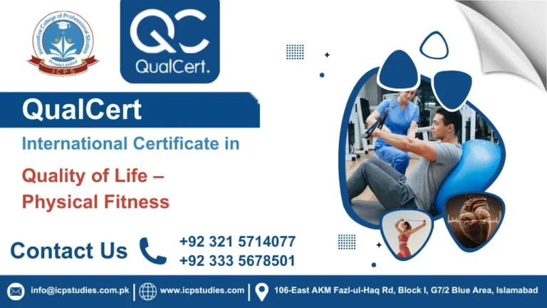 QualCert International Certificate in Quality of Life – Physical Fitness