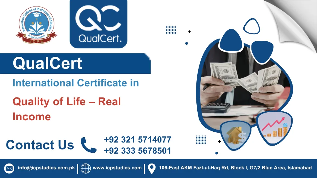 QualCert International Certificate in Quality of Life – Real Income