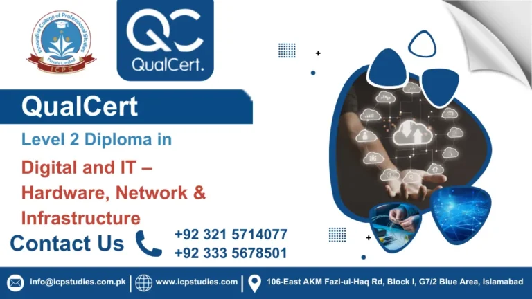 QualCert Level 2 Diploma in Digital and IT – Hardware, Network & Infrastructure
