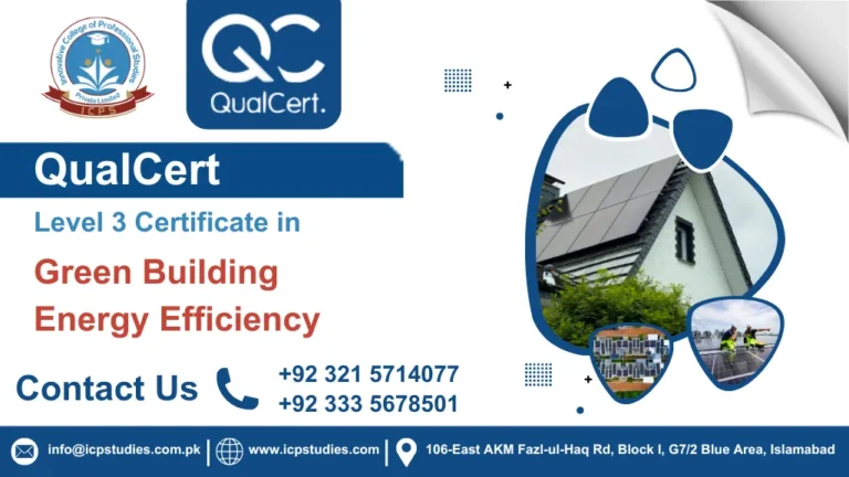 QualCert Level 3 Certificate in Green Building Energy Efficiency