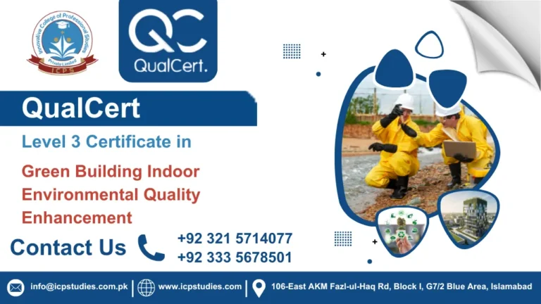 QualCert Level 3 Certificate in Green Building Indoor Environmental Quality Enhancement