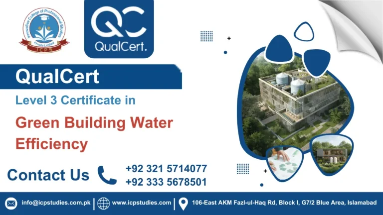 QualCert Level 3 Certificate in Green Building Water Efficiency