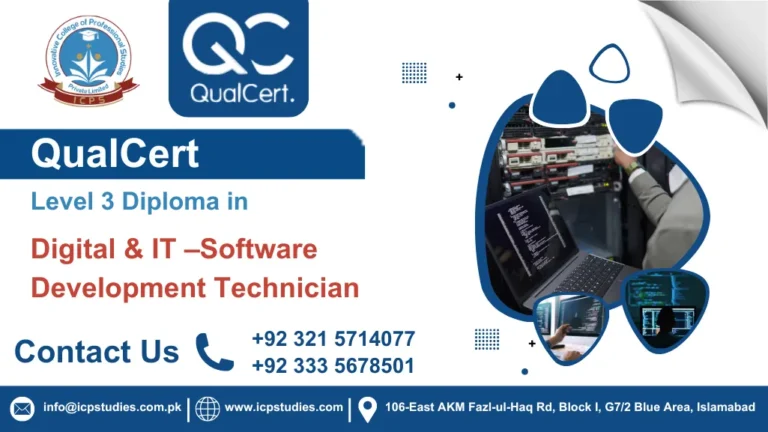 QualCert Level 3 Diploma in Digital & IT –Software Development Technician