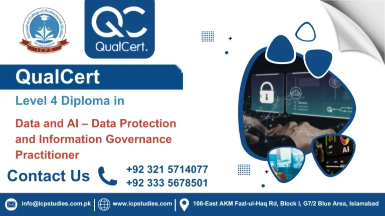 QualCert Level 4 Diploma in Data and AI – Data Protection and Information Governance Practitioner