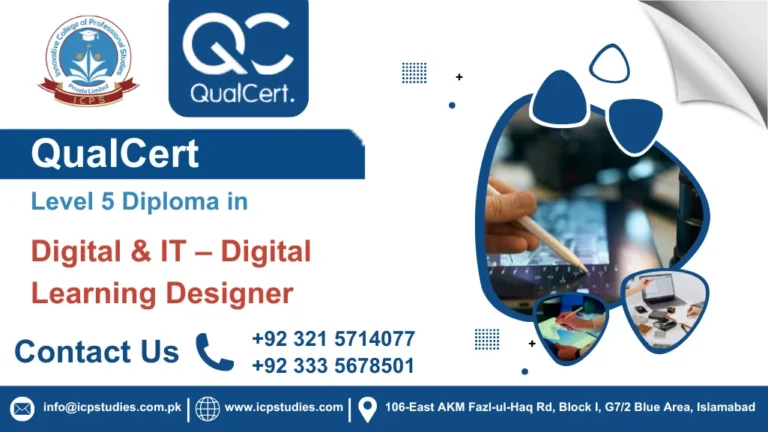 QualCert Level 5 Diploma in Digital & IT – Digital Learning Designer