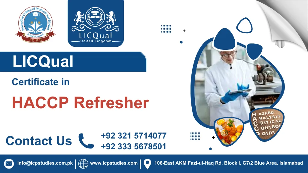 LICQual Certificate in HACCP Refresher