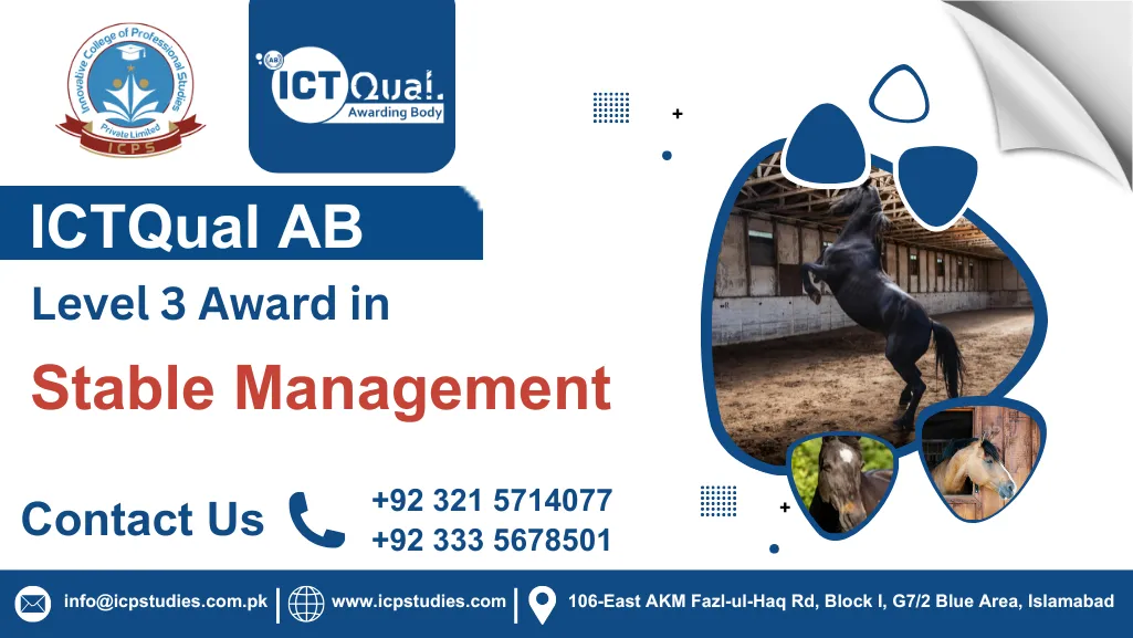 ICTQual Level 3 Award in Stable Management