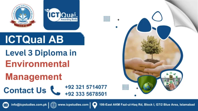 ICTQual Level 3 Diploma In Environmental Management