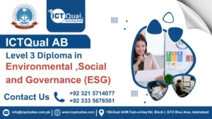 ICTQual Level 3 Diploma in Environmental ,Social and Governance (ESG)