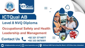 ICTQual Level 8 NVQ Diploma in Occupational Safety and Health Leadership and Management