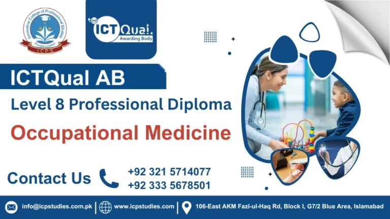 ICTQual Level 8 Professional Diploma in Occupational Medicine