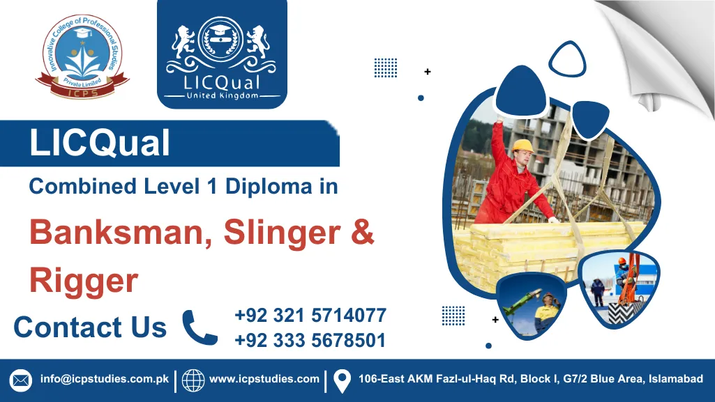 LICQual Combined Level 1 Diploma in Banksman, Slinger & Rigger