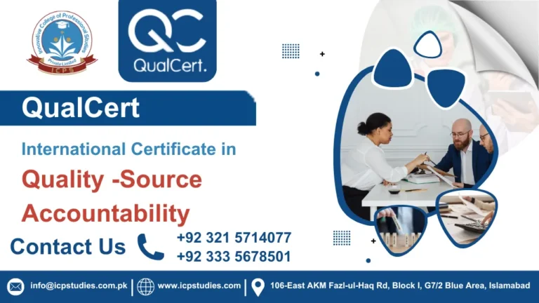 QualCert International Certificate in Information Quality -Source Accountability