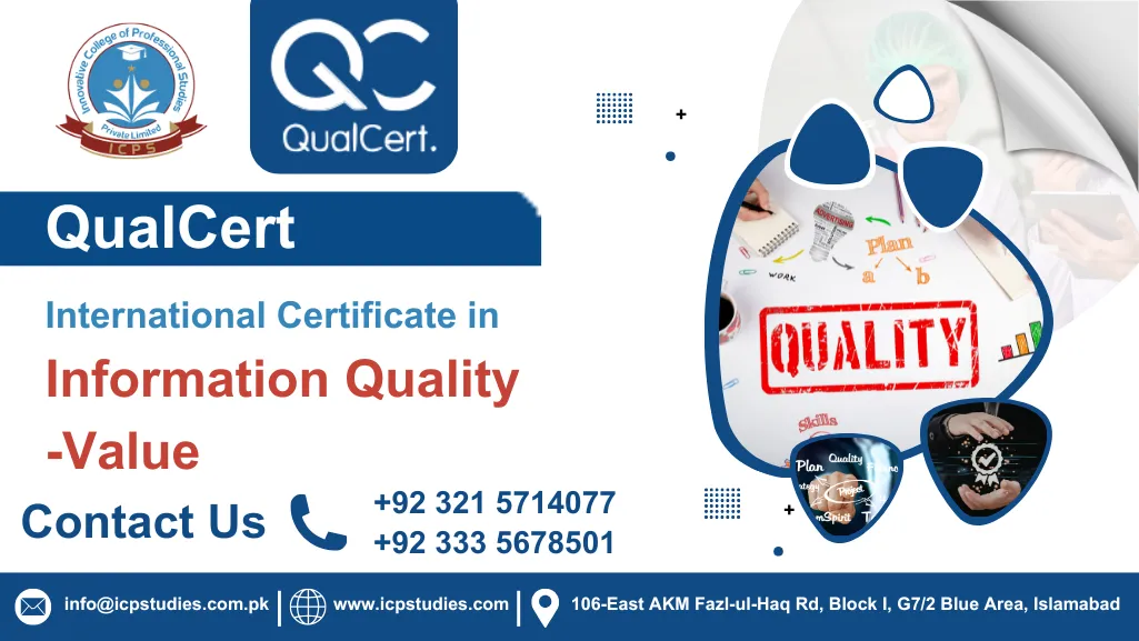 QualCert International Certificate in Information Quality -Value