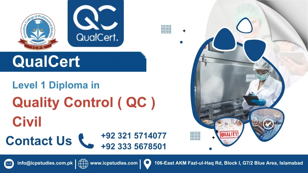 QualCert Level 1 Diploma in Quality Control ( QC ) Civil