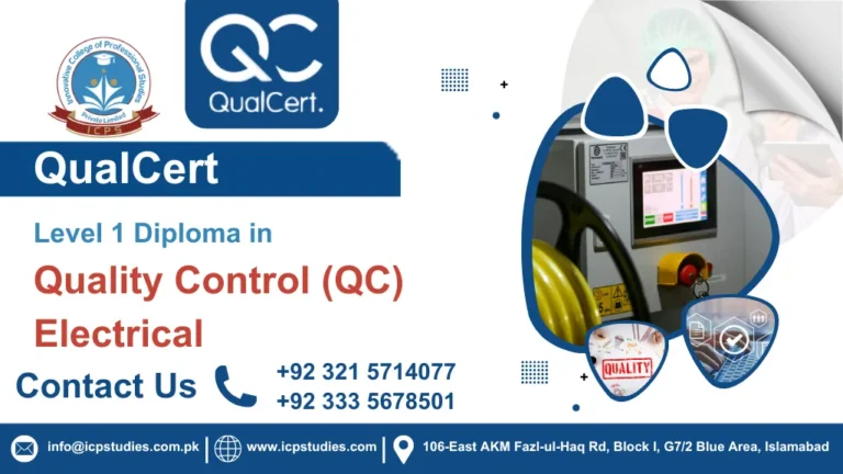 QualCert Level 1 Diploma in Quality Control (QC) Electrical