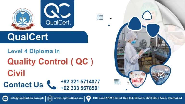 QualCert Level 4 Diploma in Quality Control ( QC ) Civil