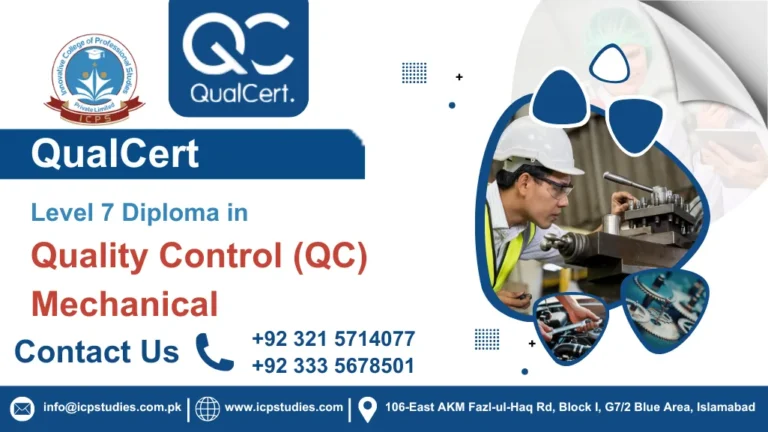 QualCert Level 7 Diploma in Quality Control (QC) Mechanical