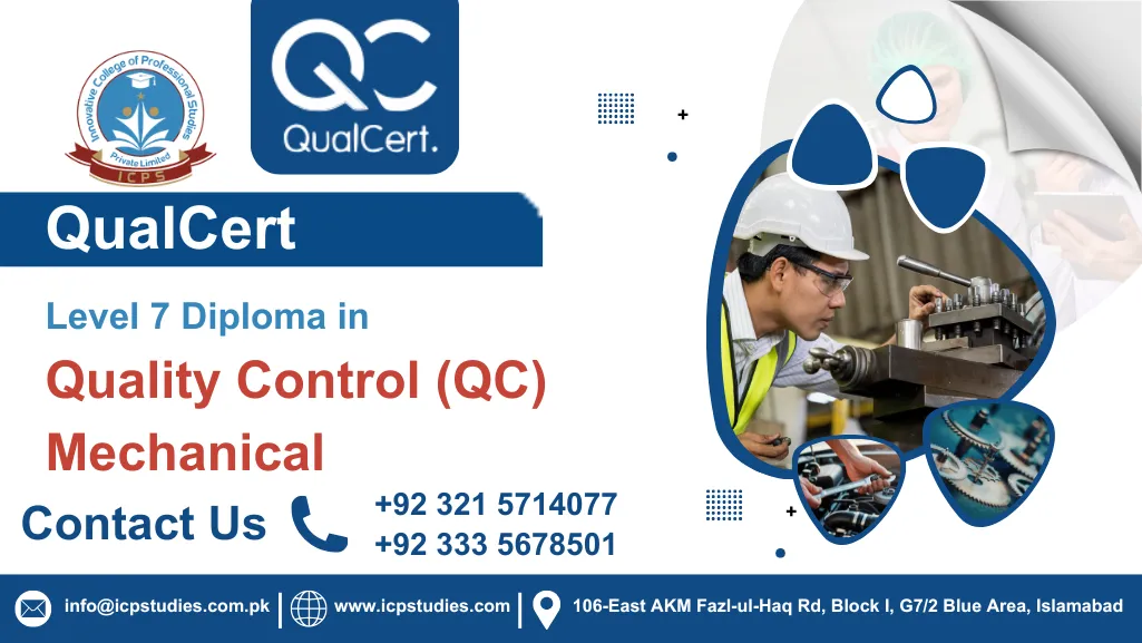 QualCert Level 7 Diploma in Quality Control (QC) Mechanical