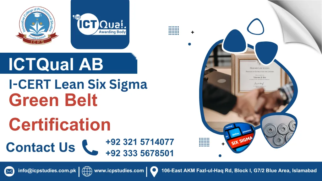 I-CERT Lean Six Sigma Green Belt Certification