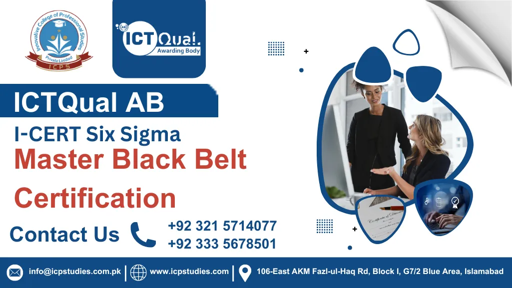 I-CERT Six Sigma Master Black Belt Certification