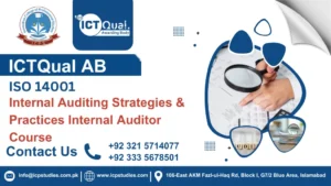 ICTQual ISO 14001 Internal Auditing Strategies & Practices Internal Auditor Course