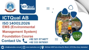 ICTQual ISO 14001:2026 EMS (Environmental Management System) Foundation Course