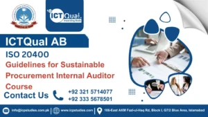 ICTQual ISO 20400 Guidelines for Sustainable Procurement Internal Auditor Course