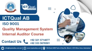 ICTQual ISO 9001 Quality Management System Internal Auditor Course